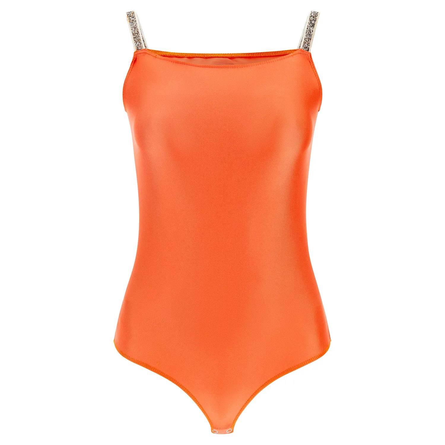 Freddy Jersey Body Schwarz eckiger Ausschnitt