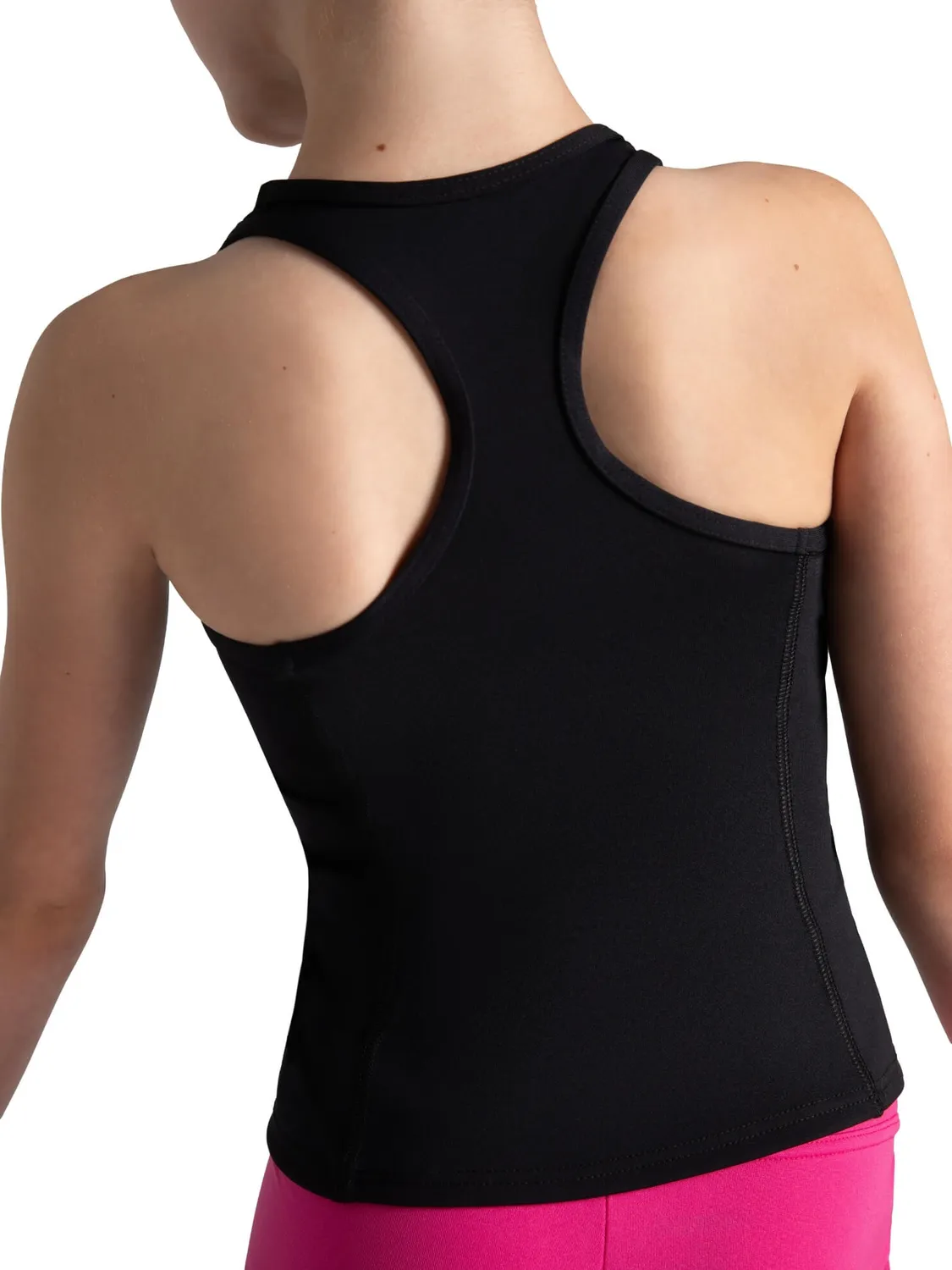 Capezio Team Basics TB256CD Tanz-Top Schwarz Racerback
