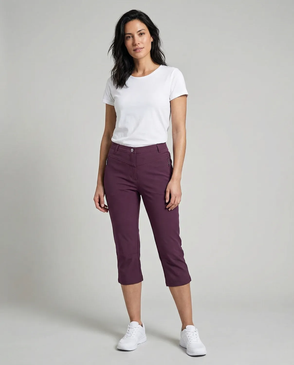 LPO Cosima 3/4-Hose bordeaux schnelltrocknend
