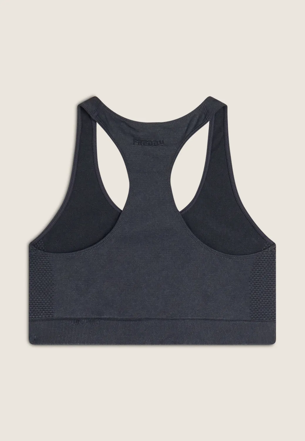 Freddy Seamless Ice Wash Sport-BH Nero Used mittlere Stützkraft