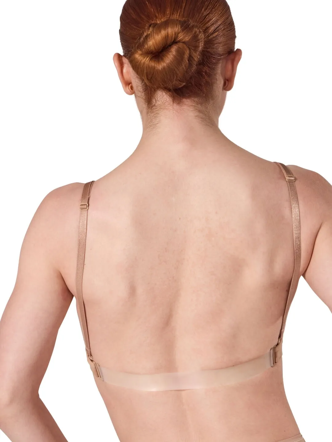 Capezio Clear Back BH Nude nahtlos