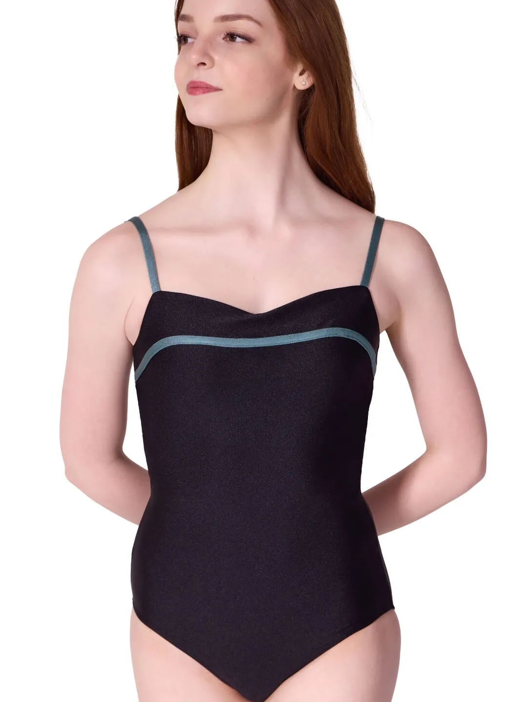 Capezio Enchanted F12608W Body Schwarz Sweetheart