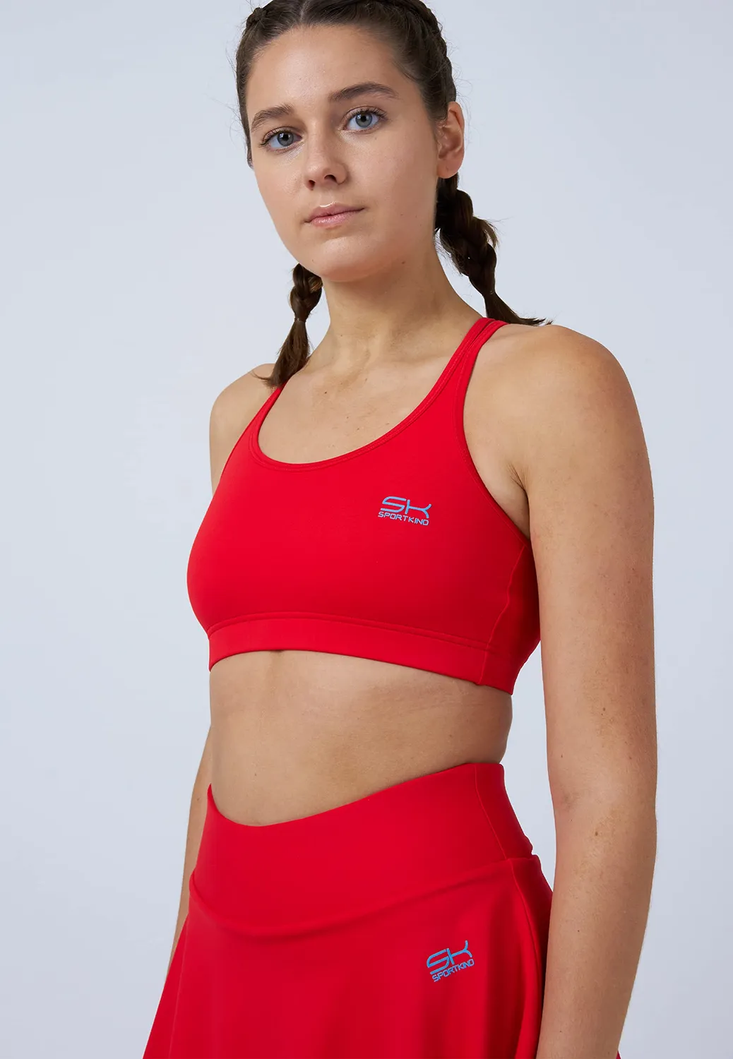 SPORTKIND Advantage Tennisrock Leggings UV-Schutz warm