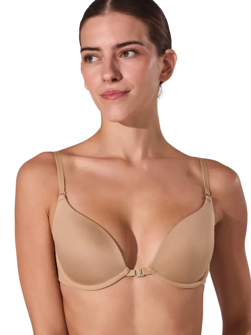 Capezio 3767W Show-BH Nude Bügel transparent