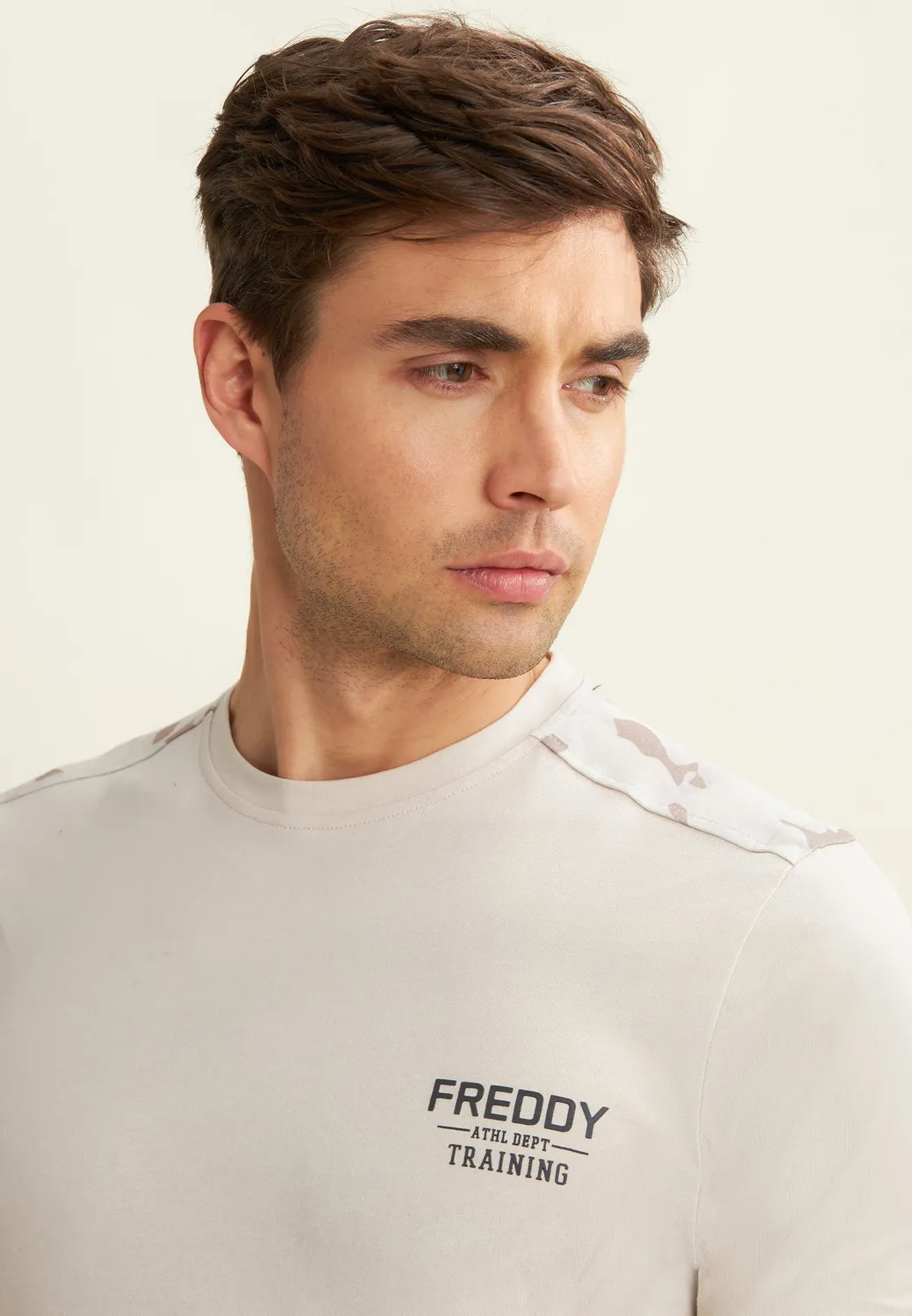 Freddy T-Shirt Camouflage Baumwolle Logo