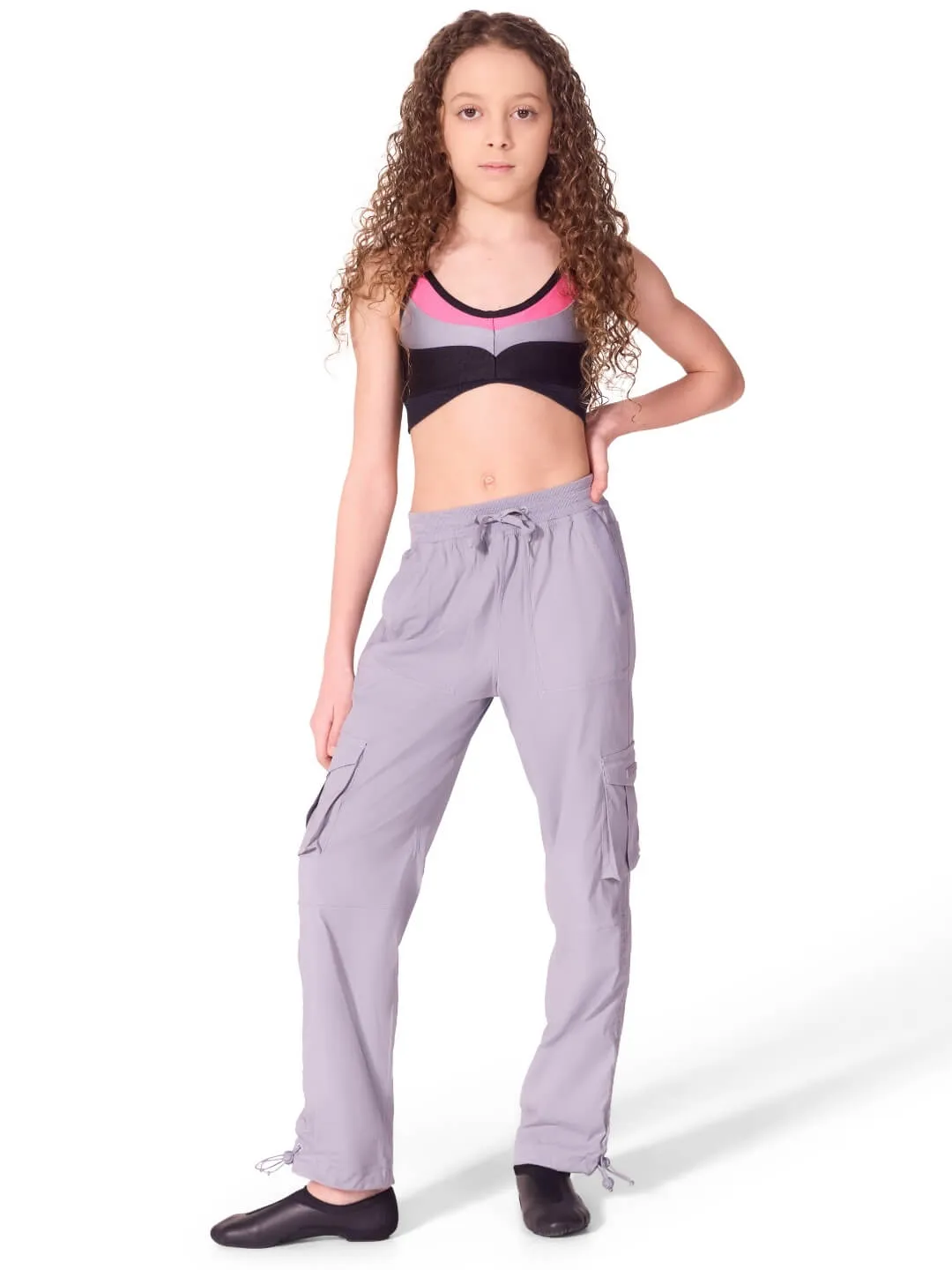 Capezio Dance Dynamics F12555C Studio Joggers Schwarz Kinder