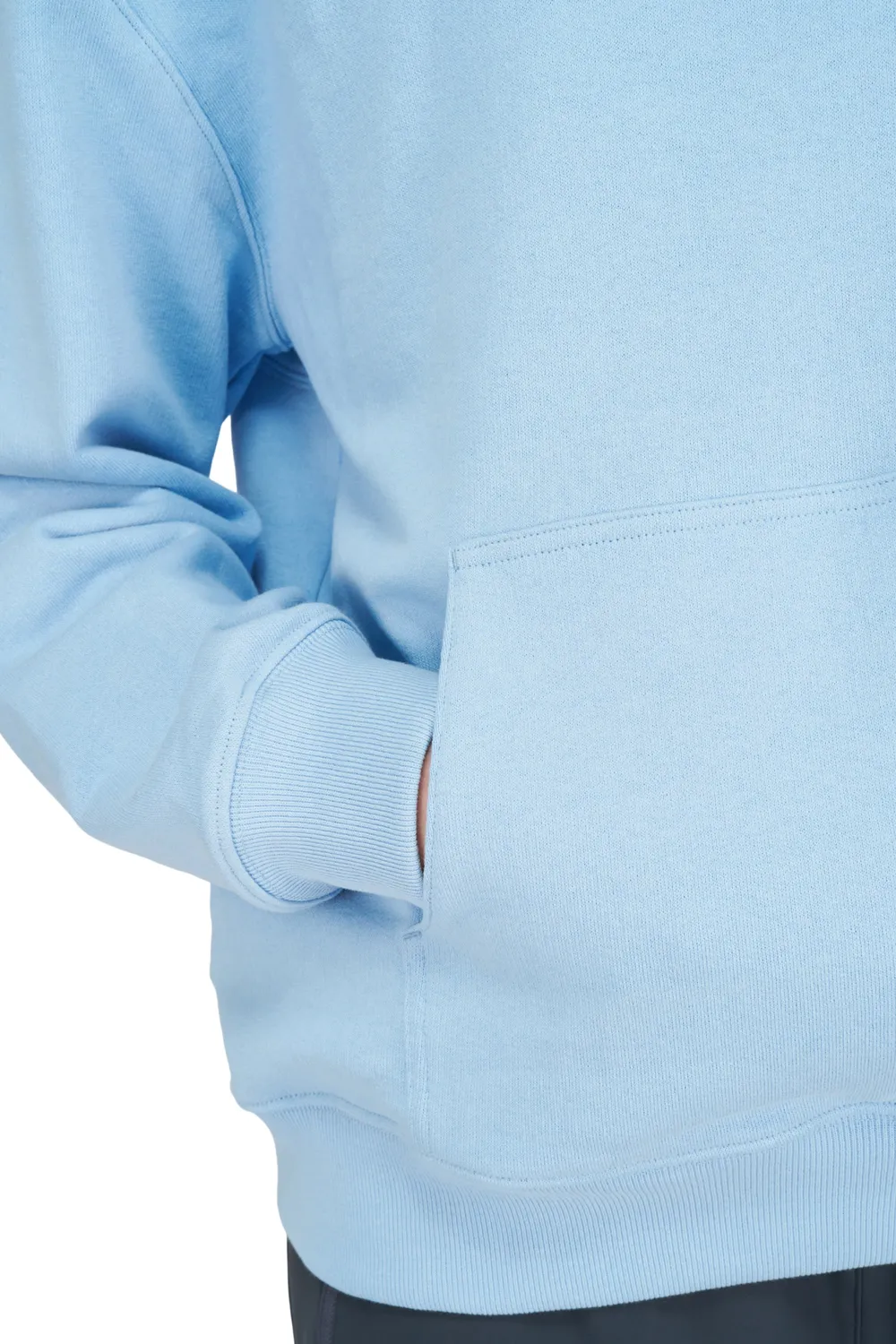 UNNA Slow Motion Hoodie W Kapuzenpullover Serenity Blue Bio-Baumwolle