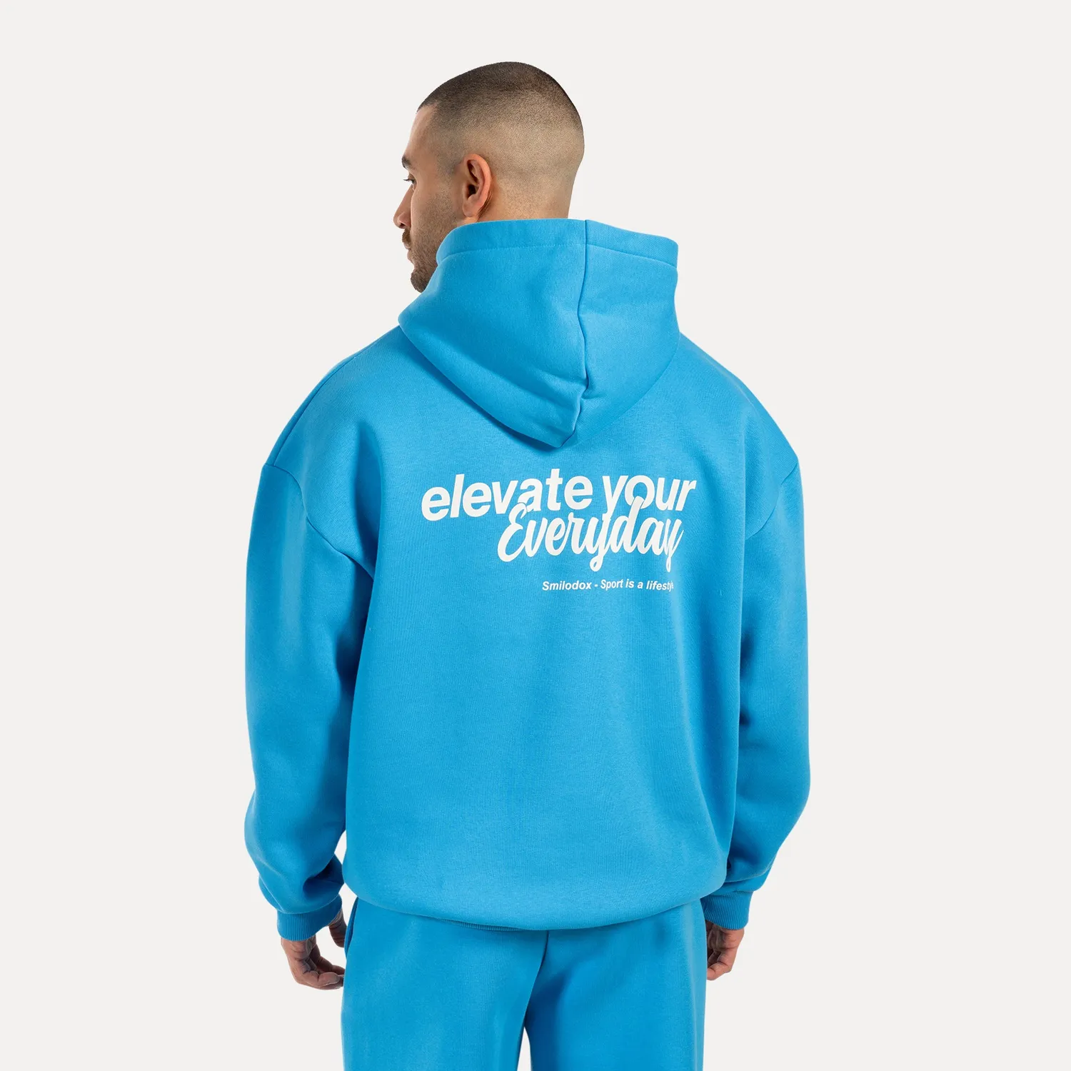 Smilodox Tamio Hoodie Schwarz Oversize