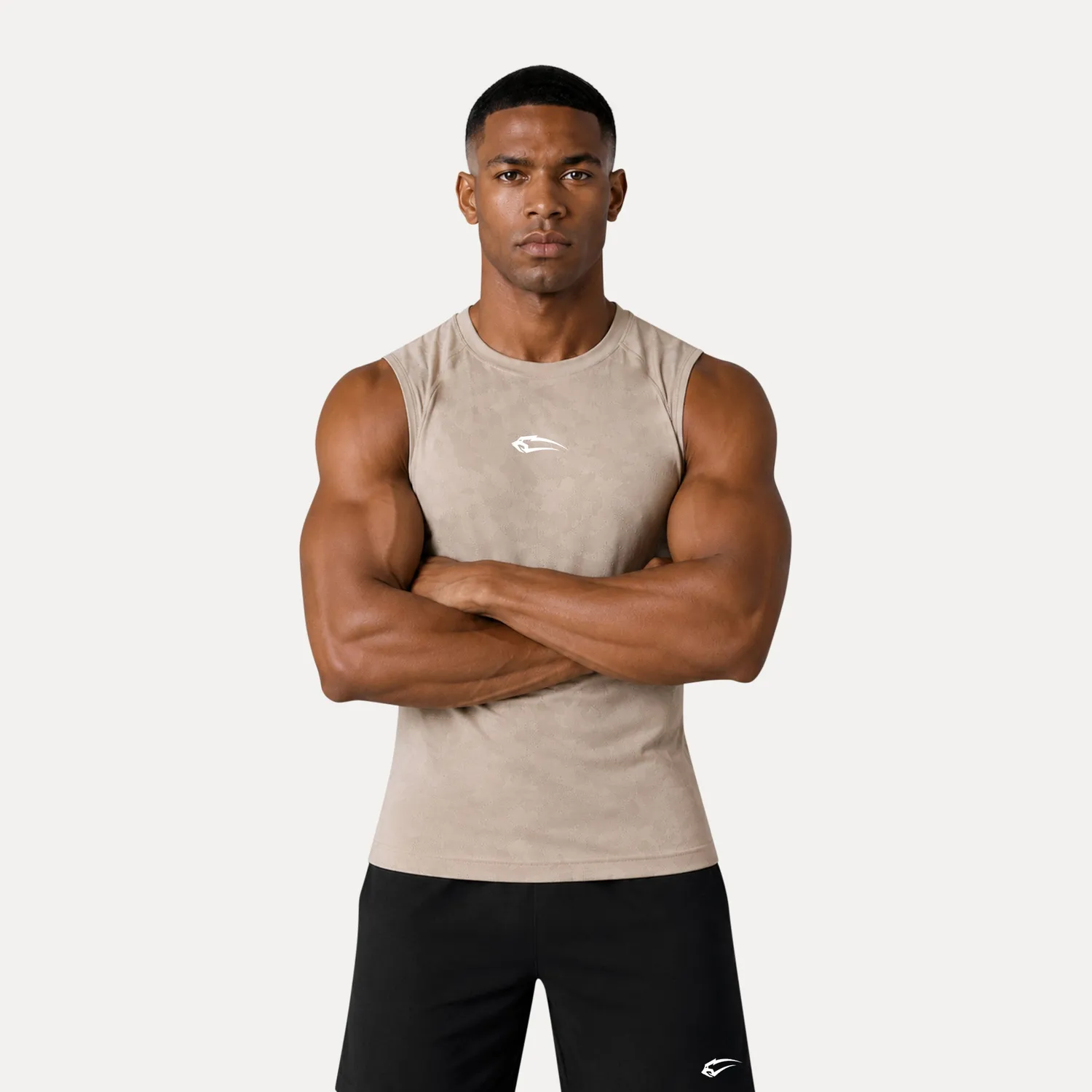 Smilodox Carnos Varek Tank Top Anthrazit Camo