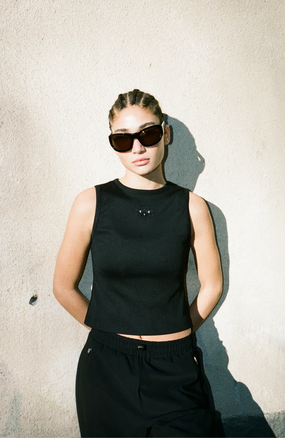 UNNA Sun Run Sunnies Sonnenbrille Schwarz Zeiss