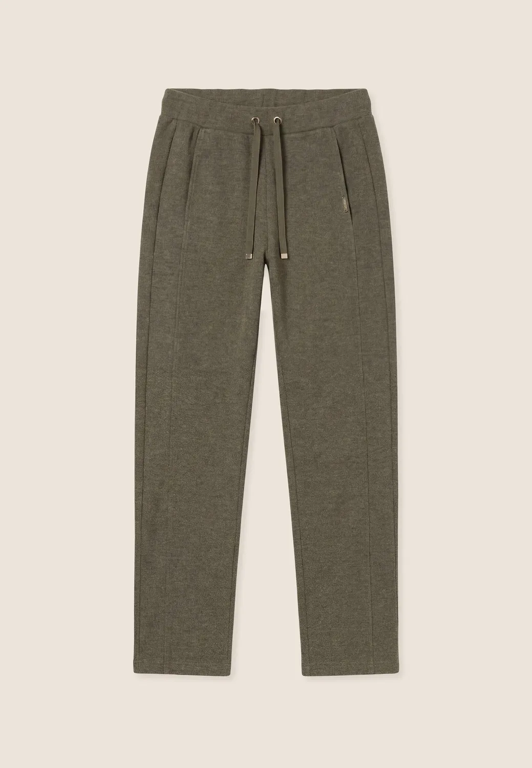 Freddy Damen Jogginghose Tricot Melange Schwarz regular