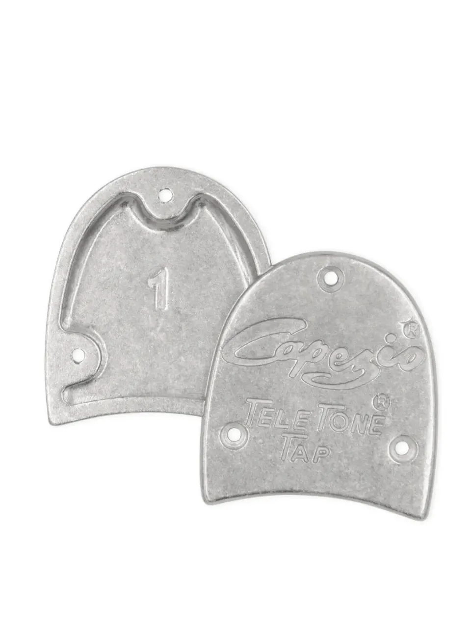 Capezio Tele Tone TTH Steppeisen silber 1 Paar