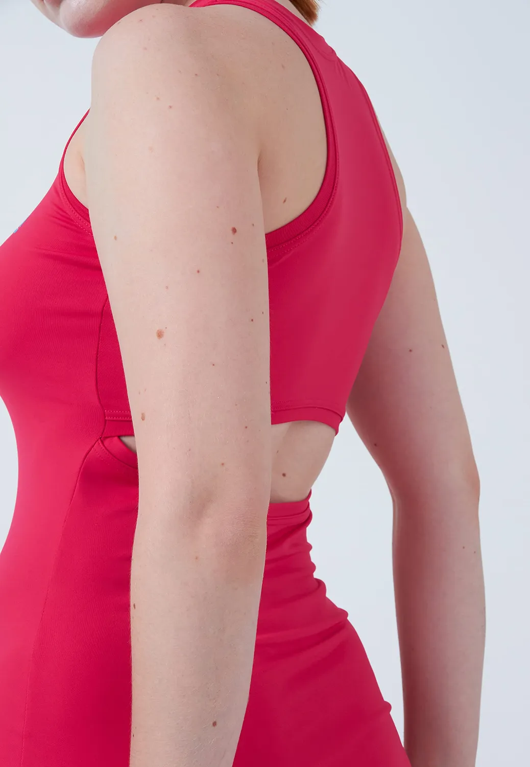 SPORTKIND Performance Tenniskleid 140 pink UV-Schutz
