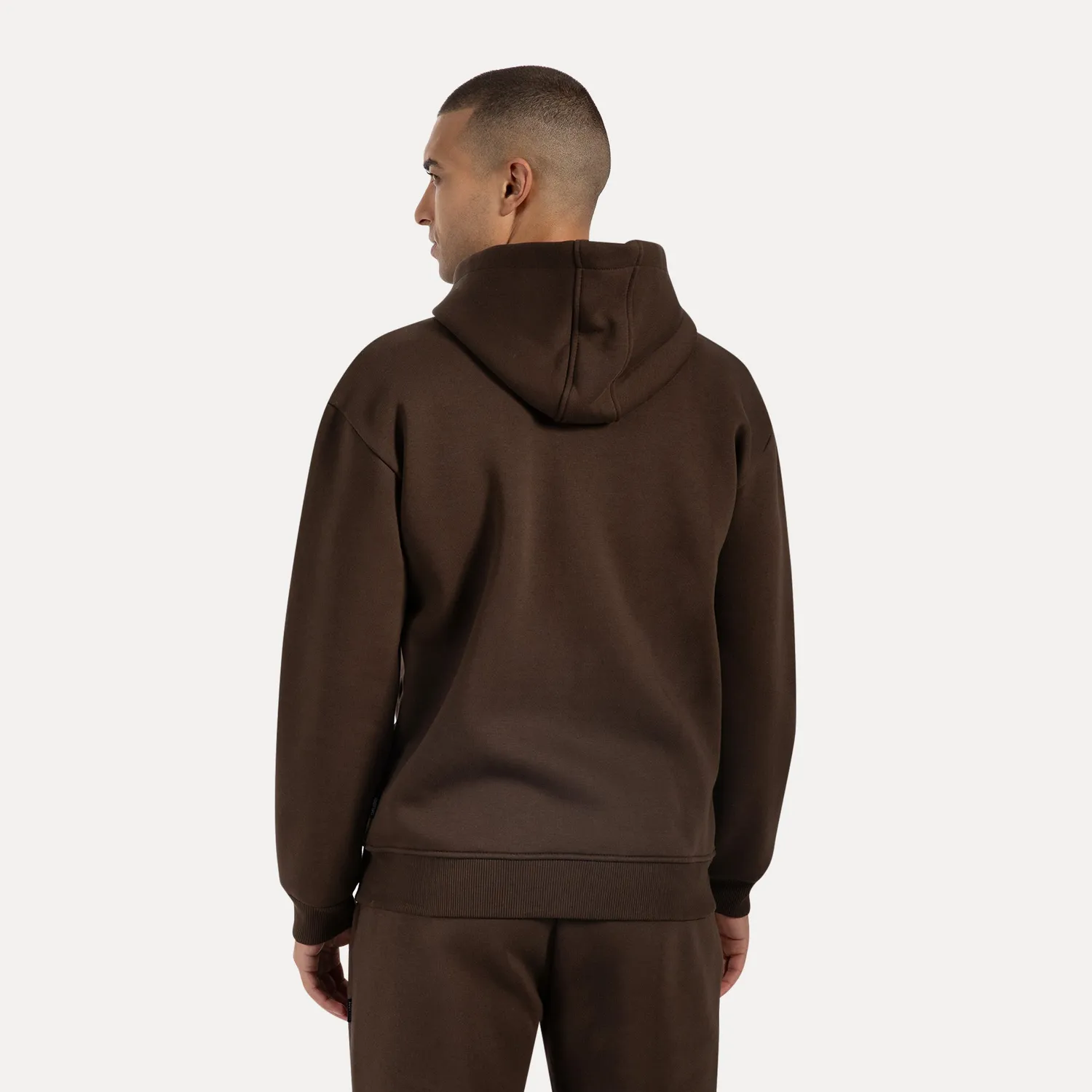 Smilodox Sorea Ilyas Zip-Hoodie Herren Schwarz blickdicht