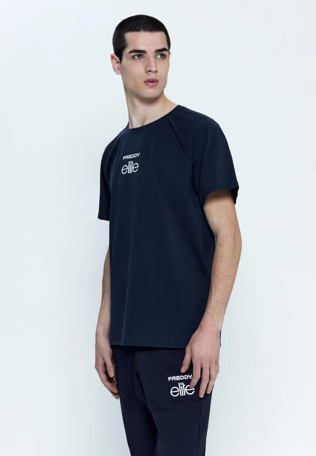Freddy Elite Raglan T-Shirt Herren Dark Sapphire Baumwolle