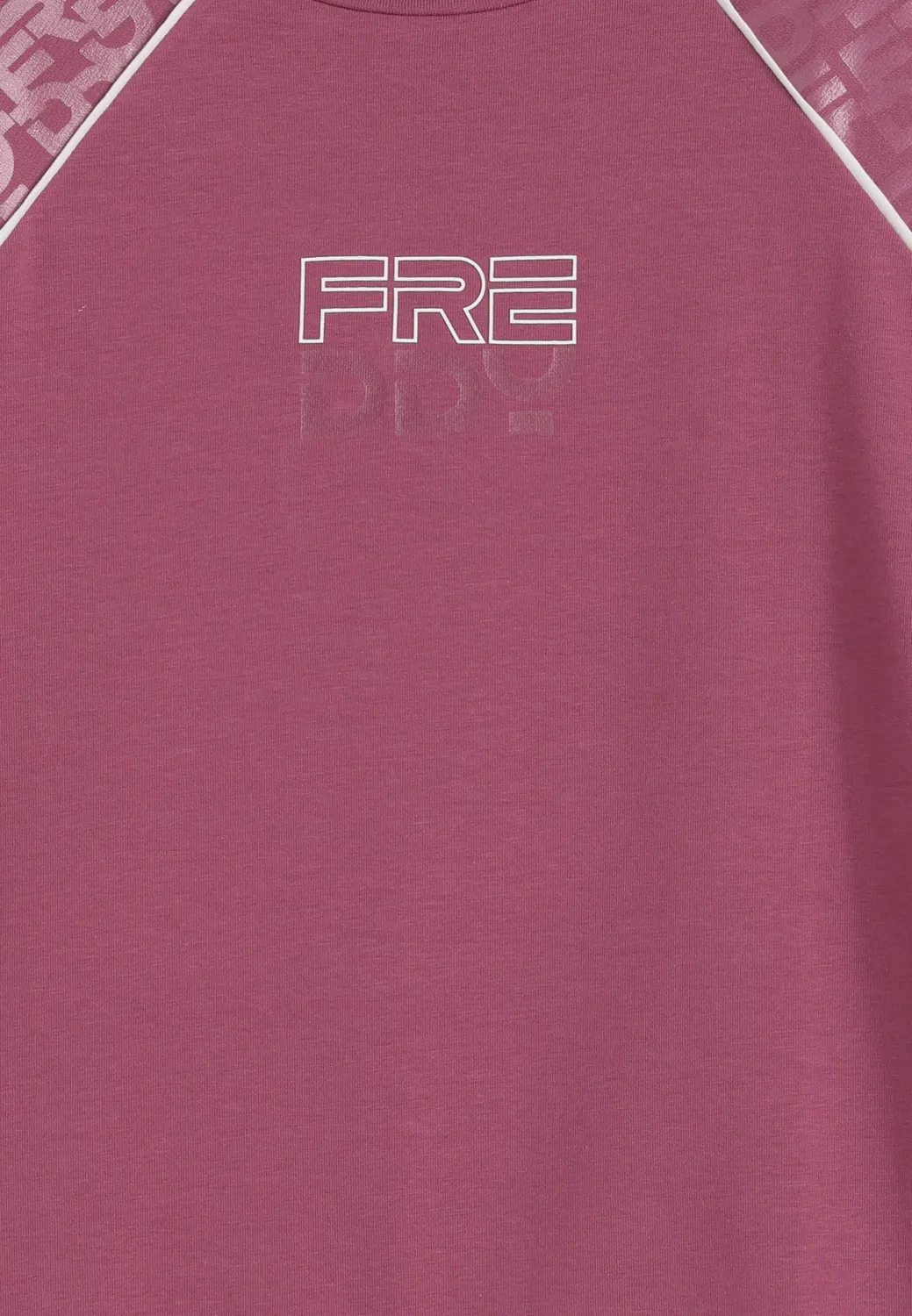 Freddy T-Shirt Mädchen Ametista Glanzprint Raglan