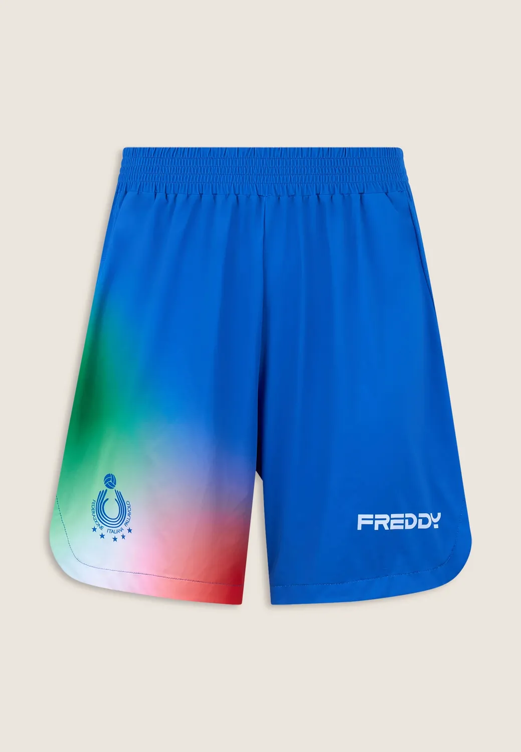 Freddy Italia Beachvolleyball Shorts Hellblau