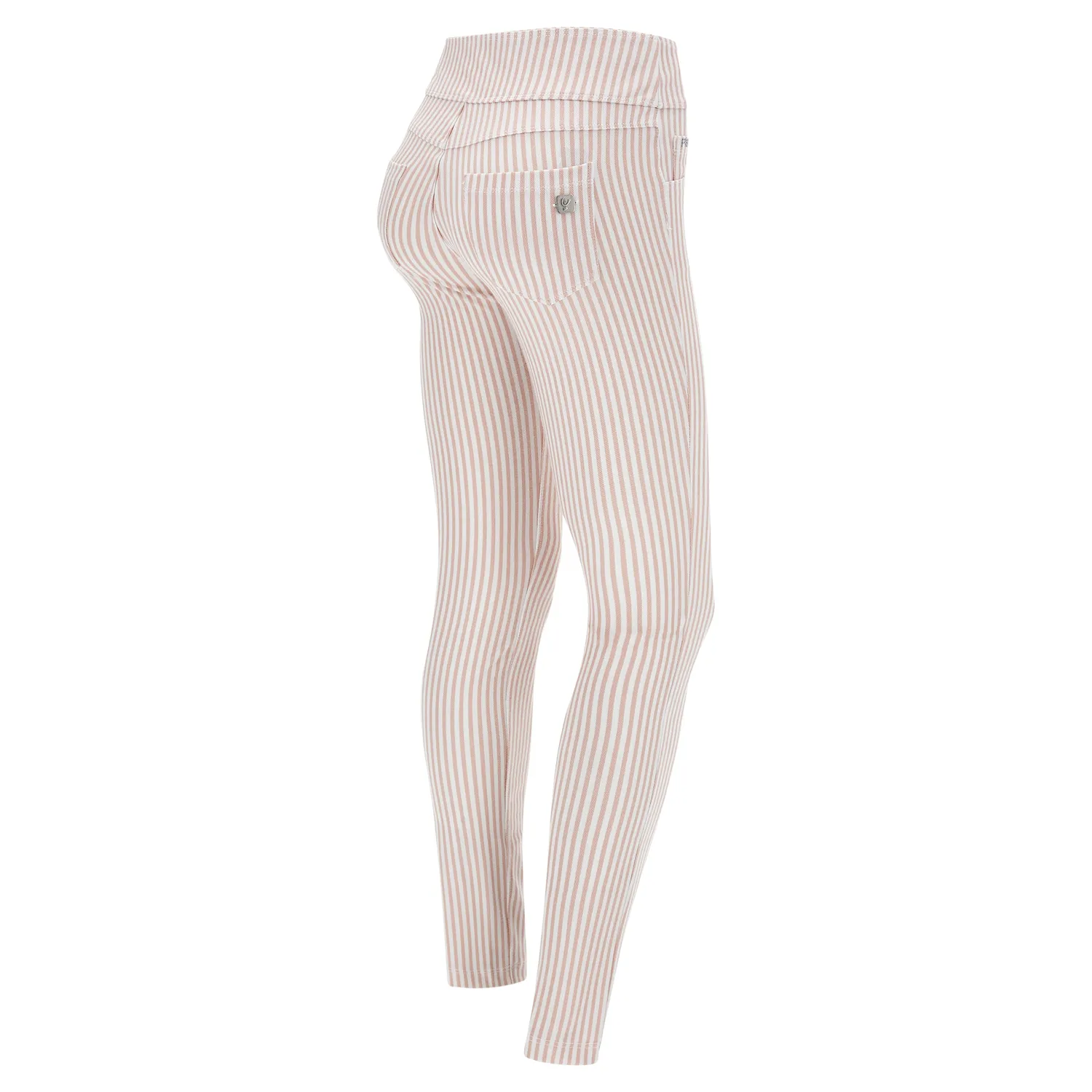 Freddy N.O.W. Yoga Hose Streifen Slim Fit Pastell