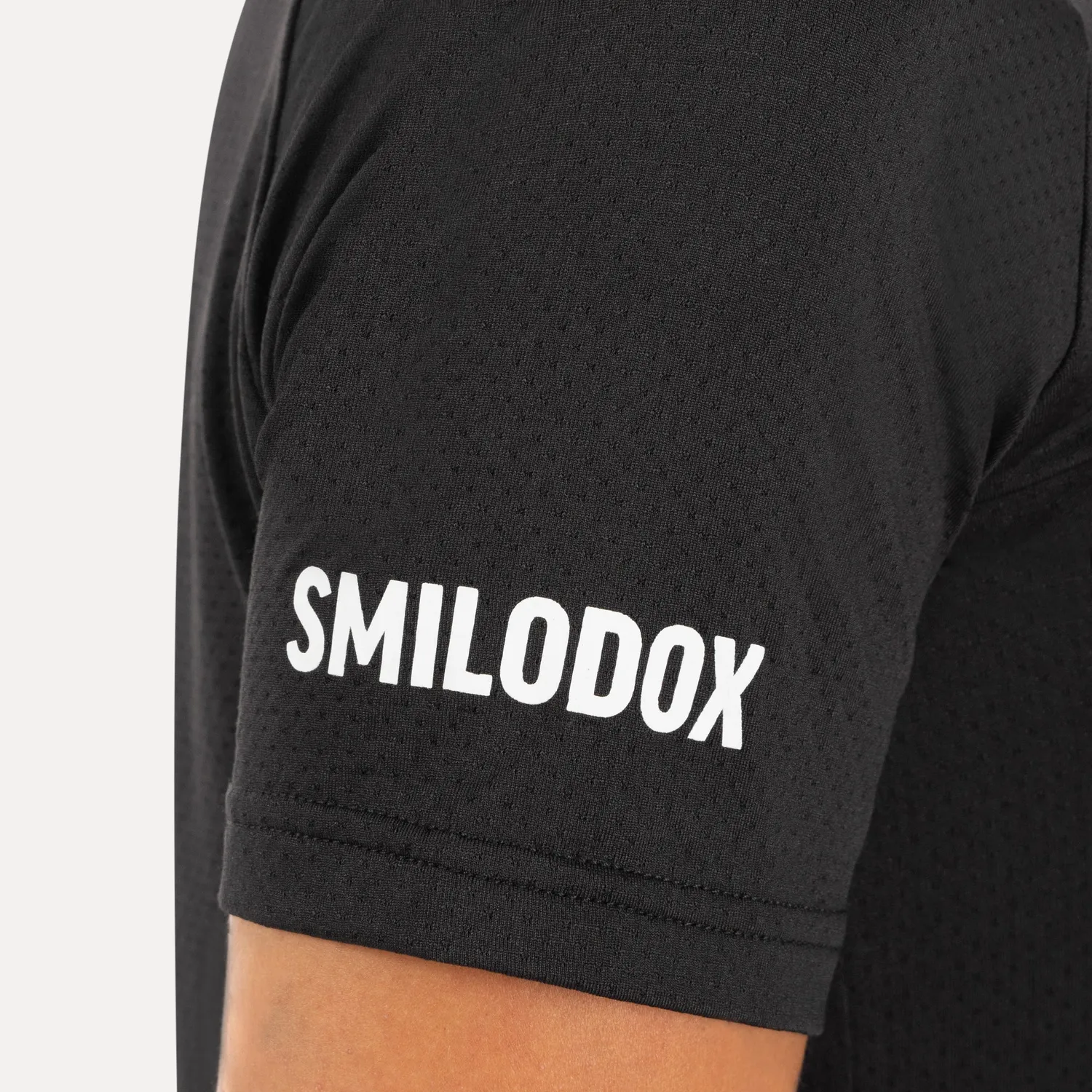 Smilodox Selia T-Shirt Damen Schwarz Slim Fit atmungsaktiv