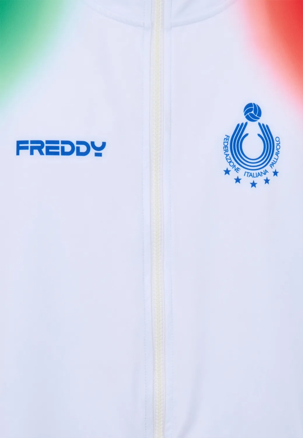 Freddy Beach Volley Italia 2025/26 Jacke Weiß