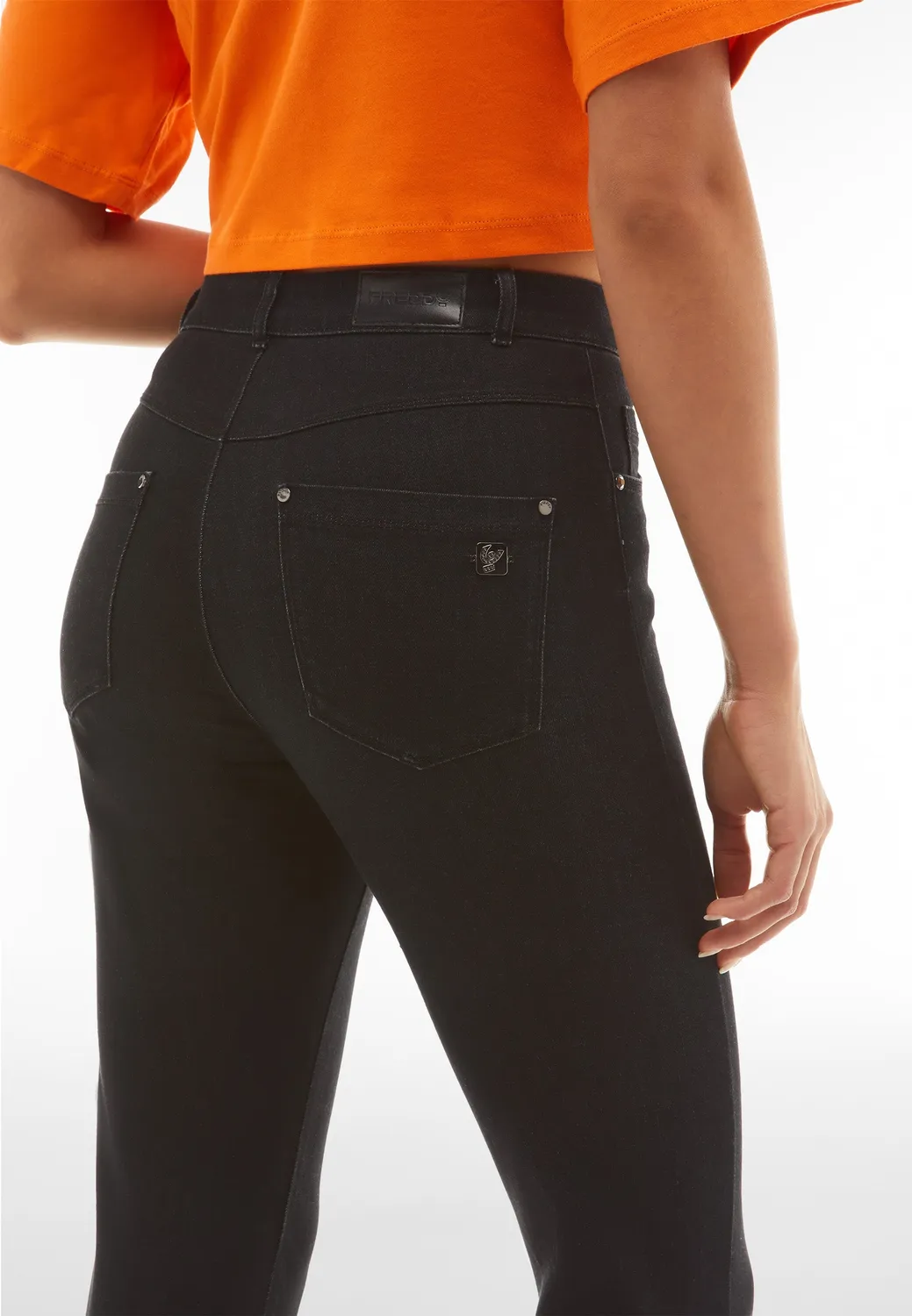 Freddy Black Skinny Jeans Denim Dark Jeans nachhaltig