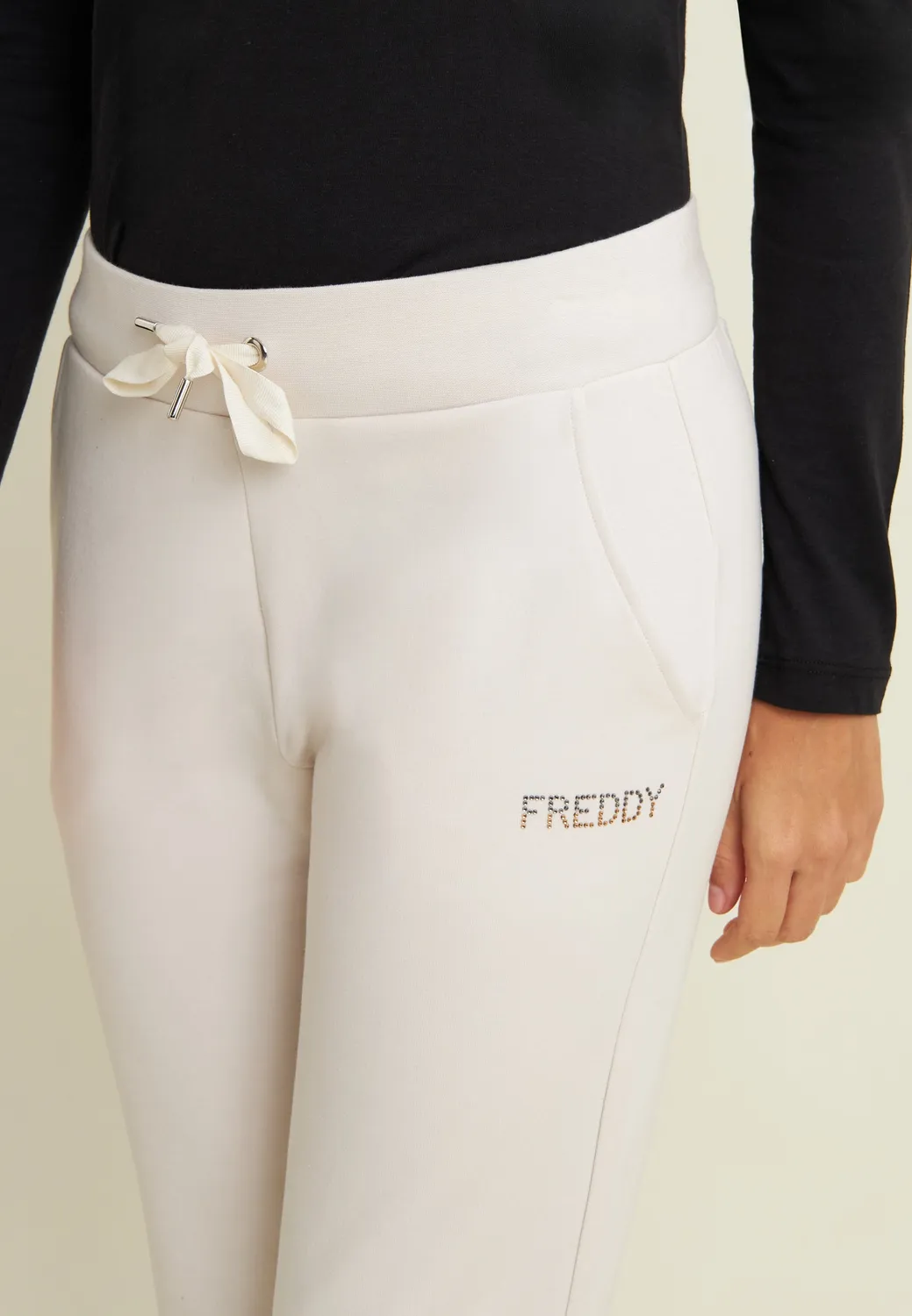 Freddy Damen Jogginghose Modal Strass Turbulence