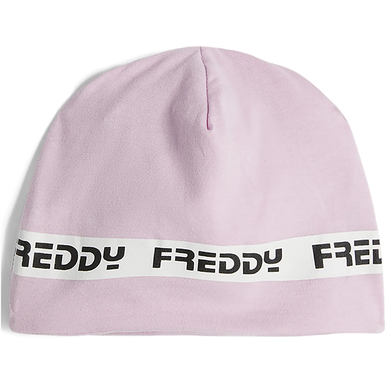 Freddy Baby Mütze Baumwolle rosa mit Logoband