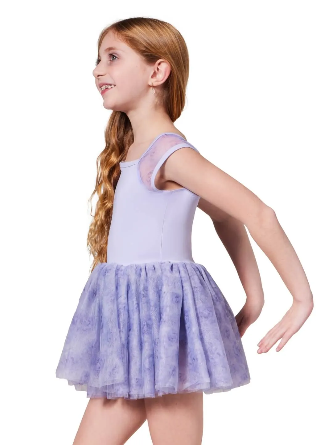 Capezio Coming Up Roses Camellia Tutukleid Pink 3-lagig