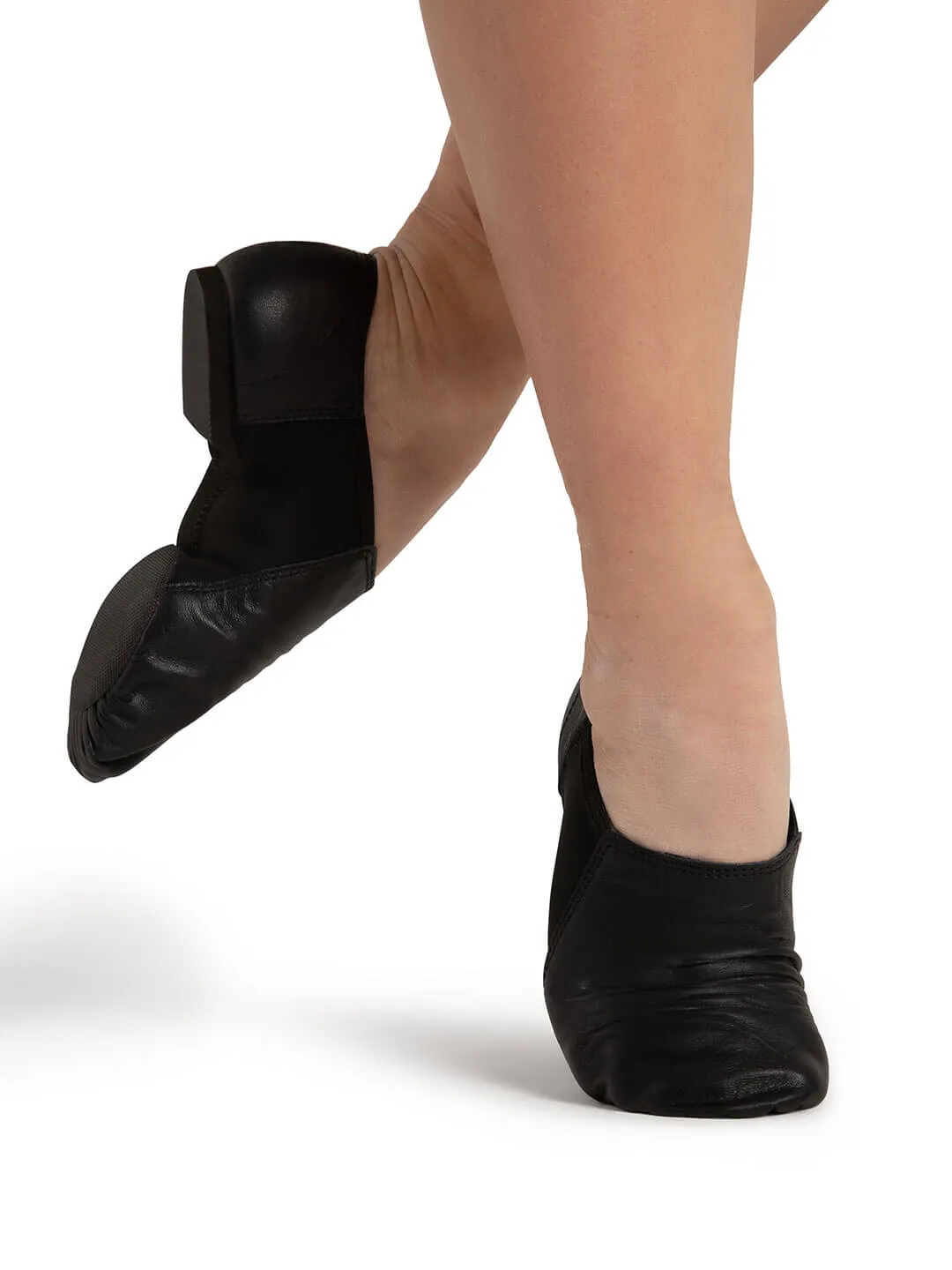 Capezio Essentials Nova V505W Jazzschuhe Schwarz Leder