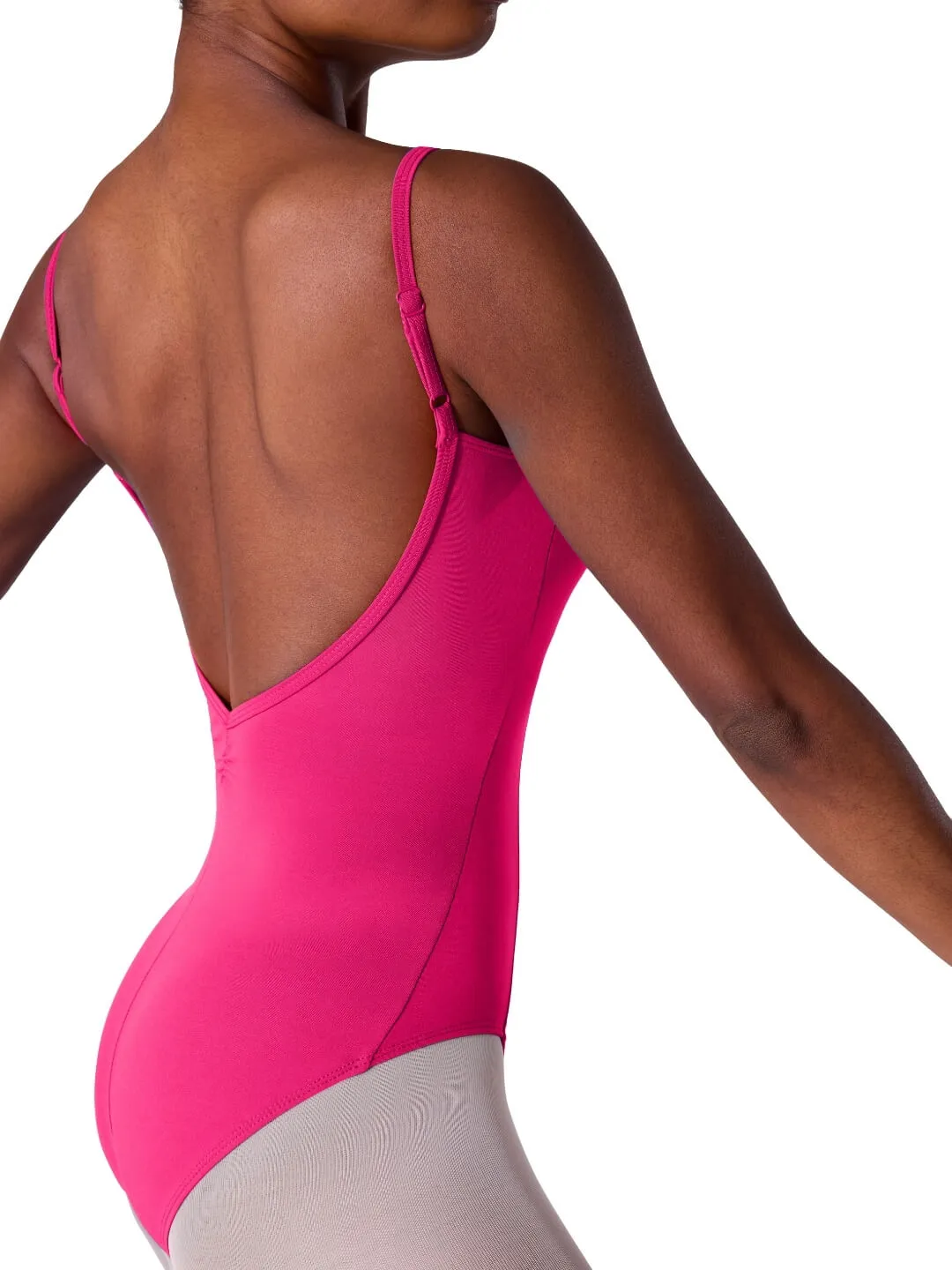 Capezio Essentials ES1001W Camisole Leotard Navy V-Ausschnitt