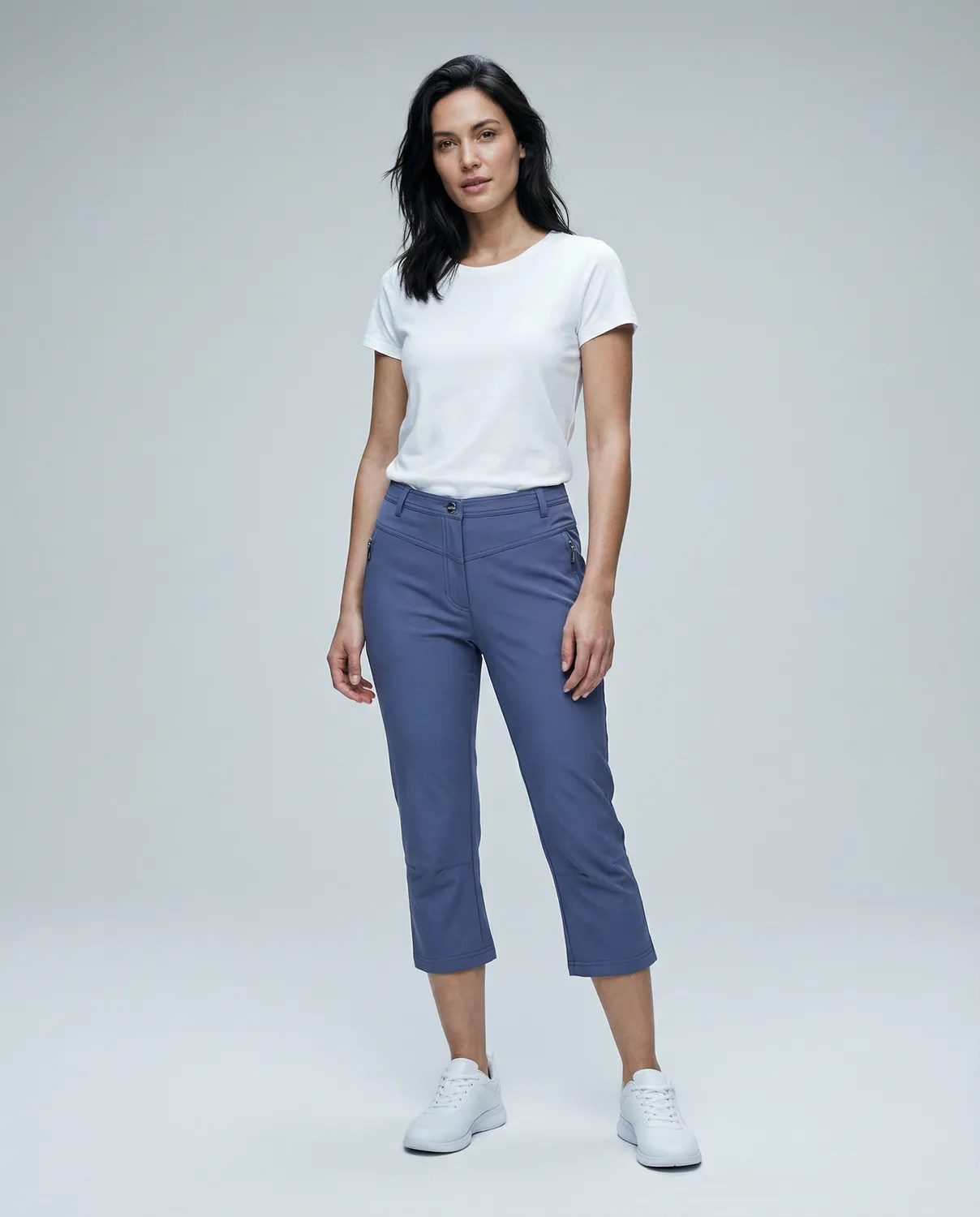LPO Cosima 3/4-Hose blau atmungsaktiv