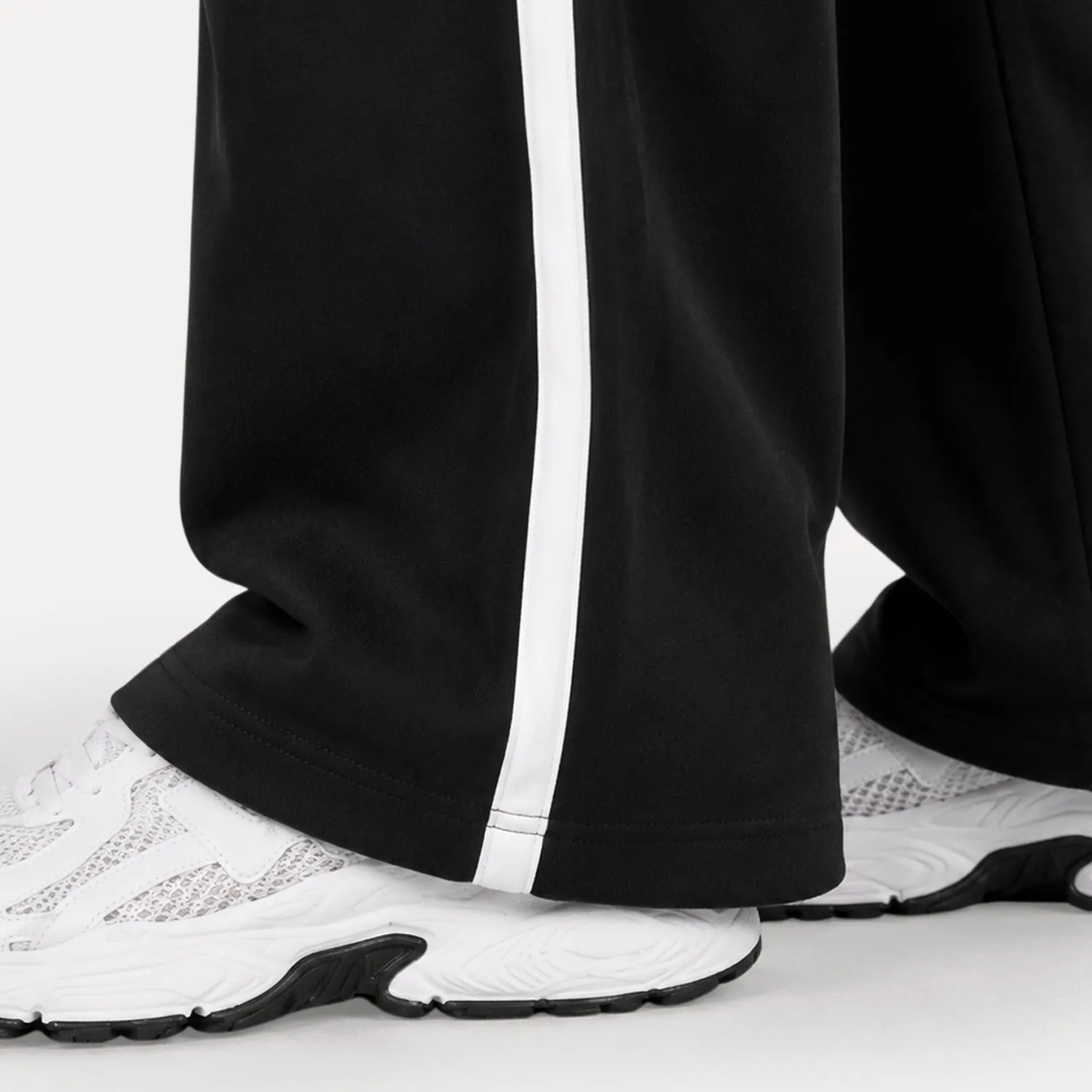 SMILODOX x FILA Alassio Jogginghose Schwarz Oversize