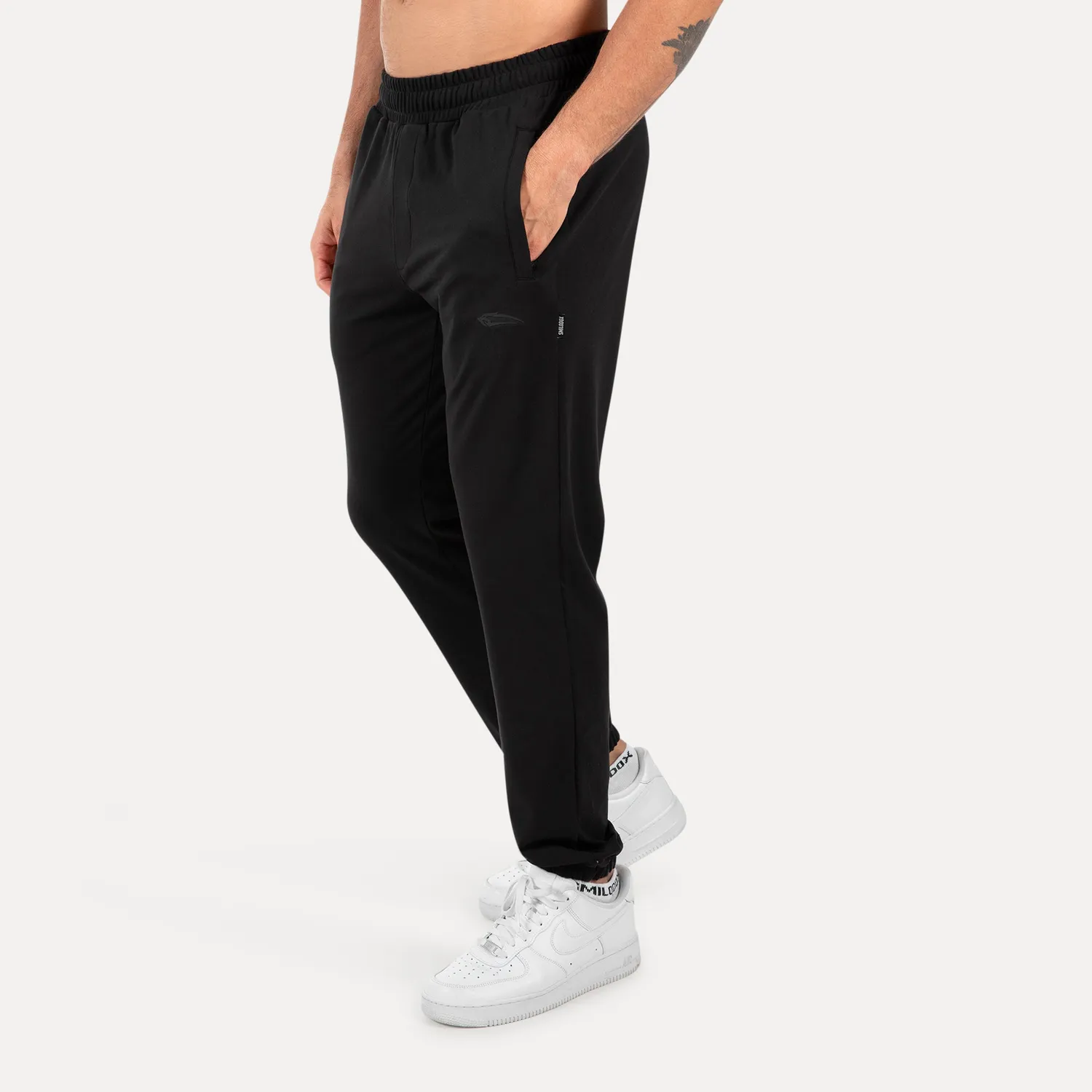 Smilodox Delian Jogginghose Herren Schwarz Regular Fit