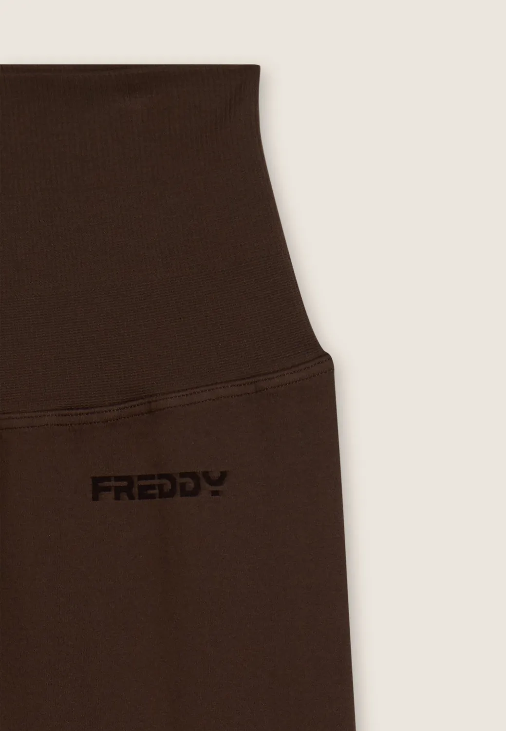 Freddy Leggings Seamless Flare High Waist Schwarz
