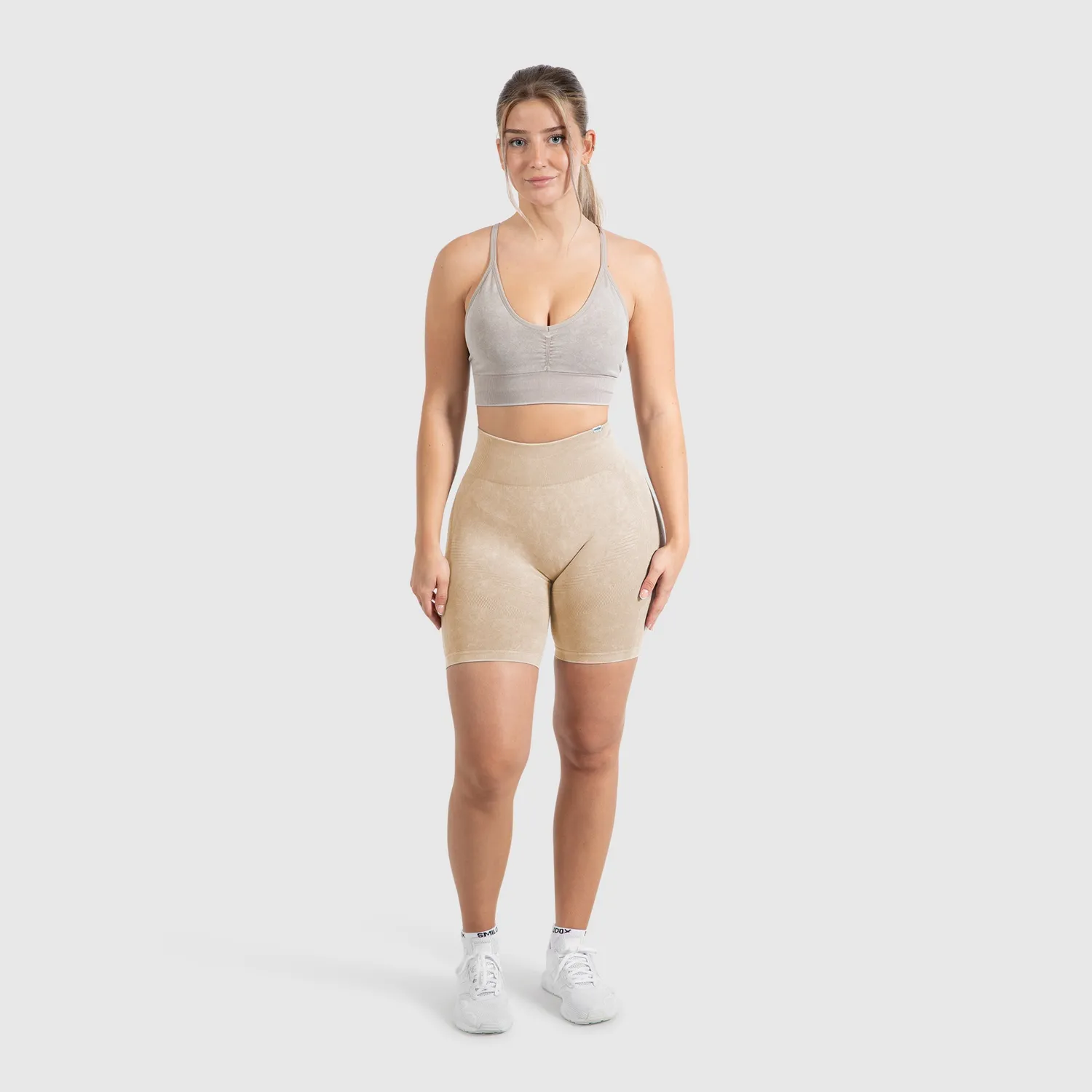 Smilodox Batik Scrunch Ruth Shorts blickdicht