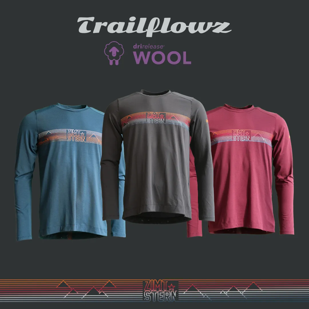 Zimtstern TrailFlowz Shirt LS Herren Merino-Trikot