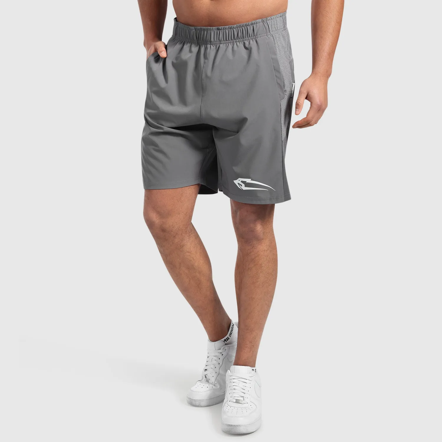 Smilodox Amaze Pro Powerfit Triple Shorts Schwarz Mesh