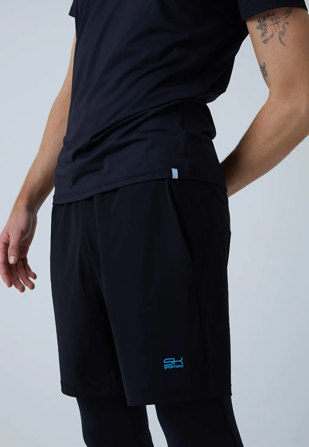 SPORTKIND 2-in-1 Shorts Leggings Gr.152 Taschen UV-Schutz