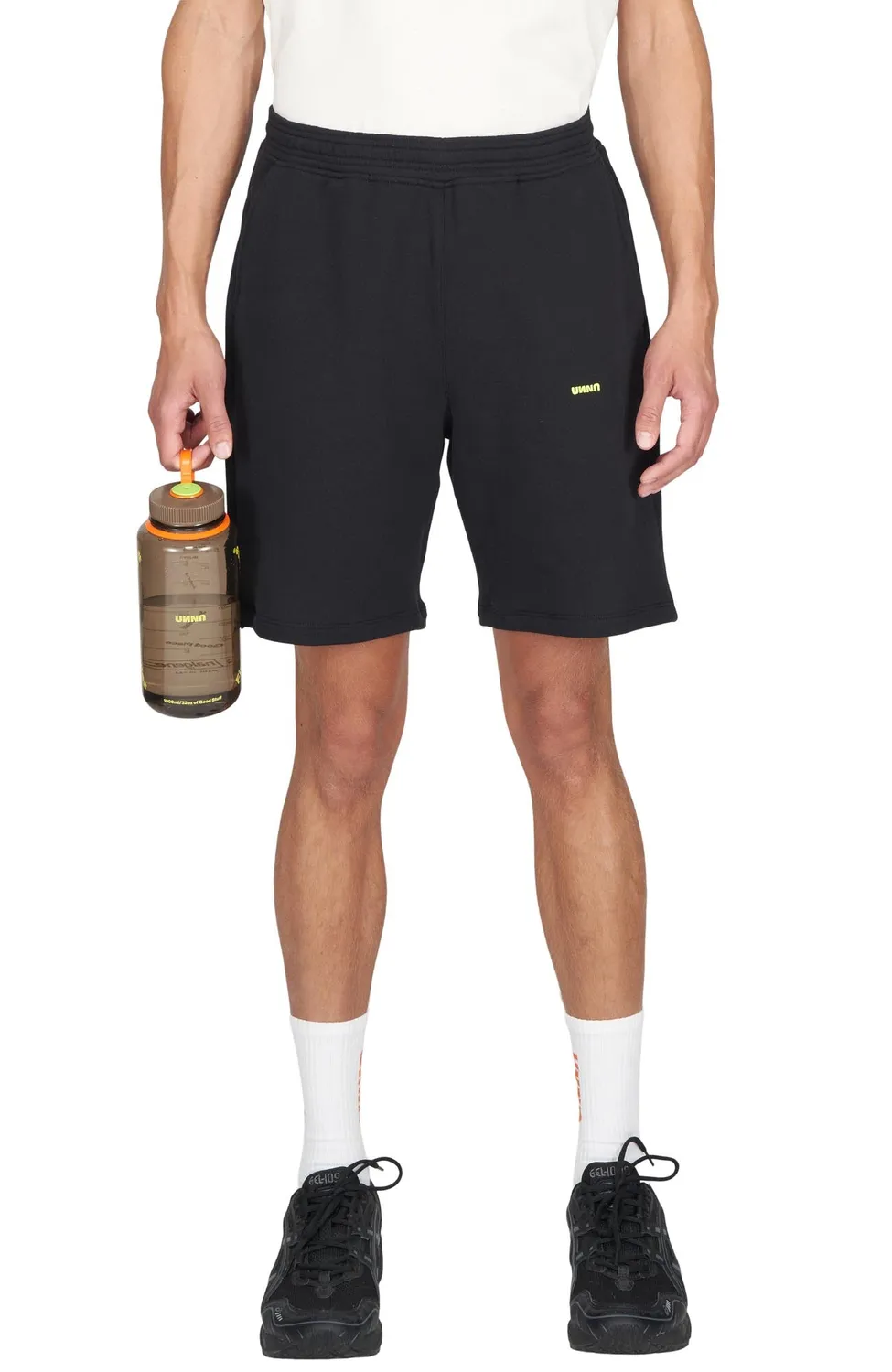 UNNA Slow Motion Shorts Sportshorts Schwarz Bio-Baumwolle