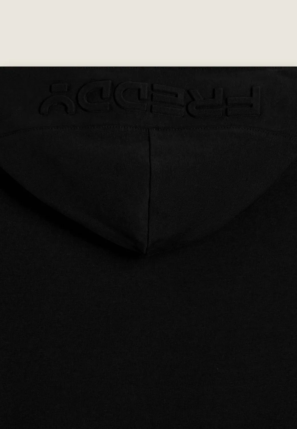 Freddy Full-Zip Hoodie Herren Kapuze Schwarz Logo