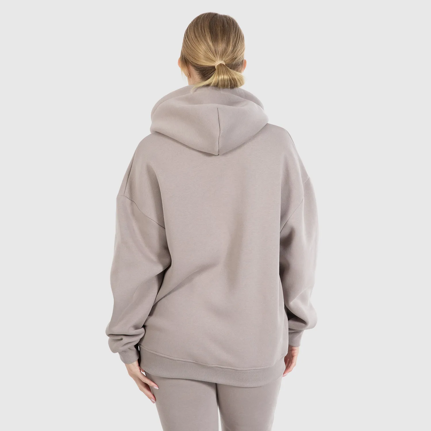 Smilodox Sorea Eda Zip Hoodie Schwarz Oversize