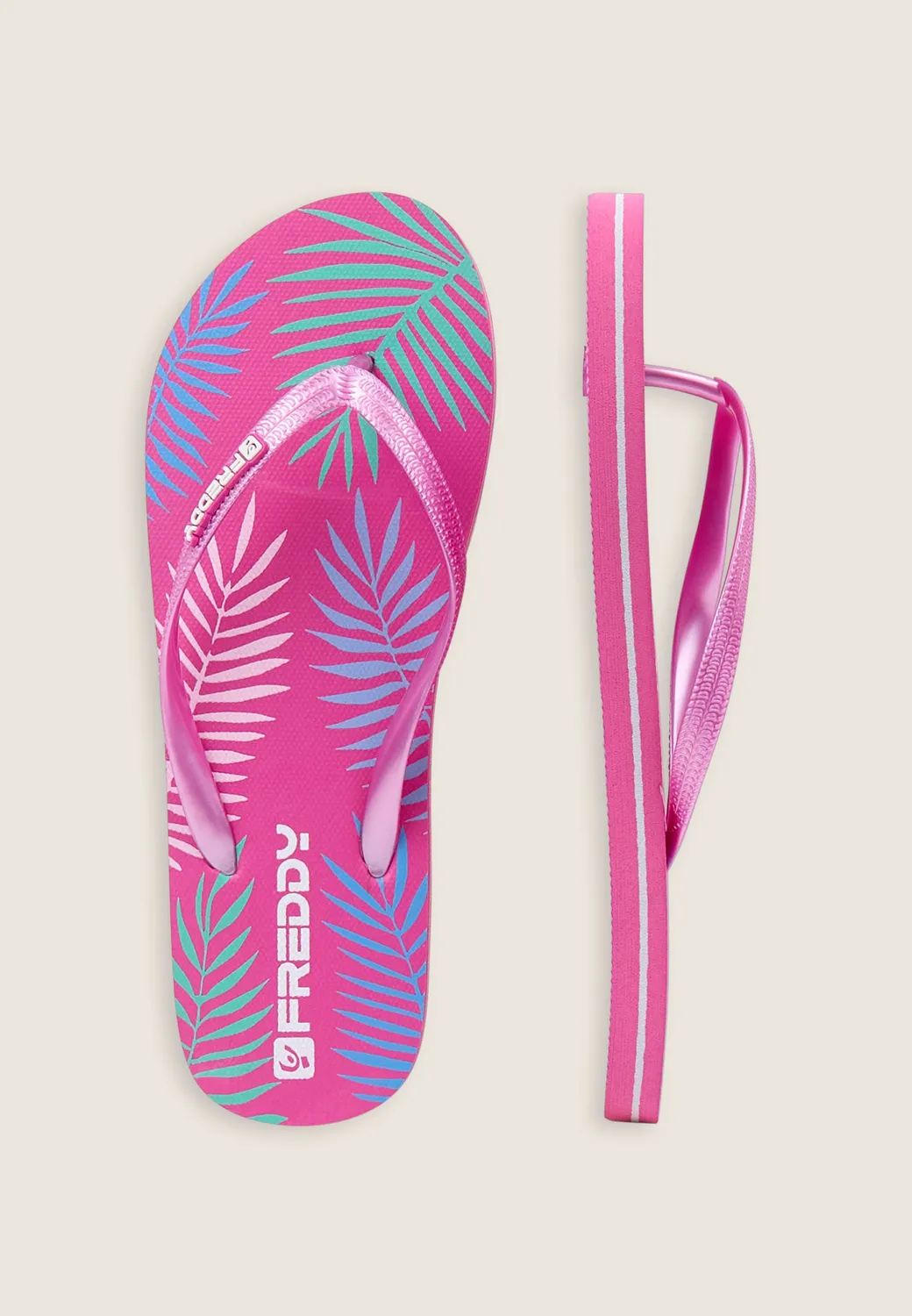 Freddy Flip-Flop Fuxia F Tropical Damen Zehentrenner