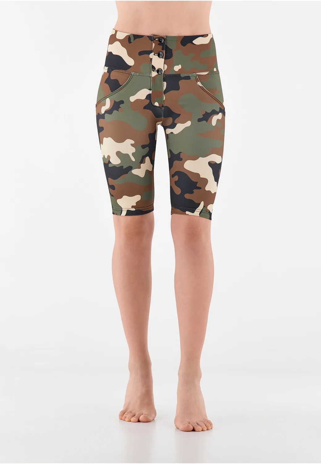 Freddy WR.UP Biker CAMO14 Camouflage Push-up
