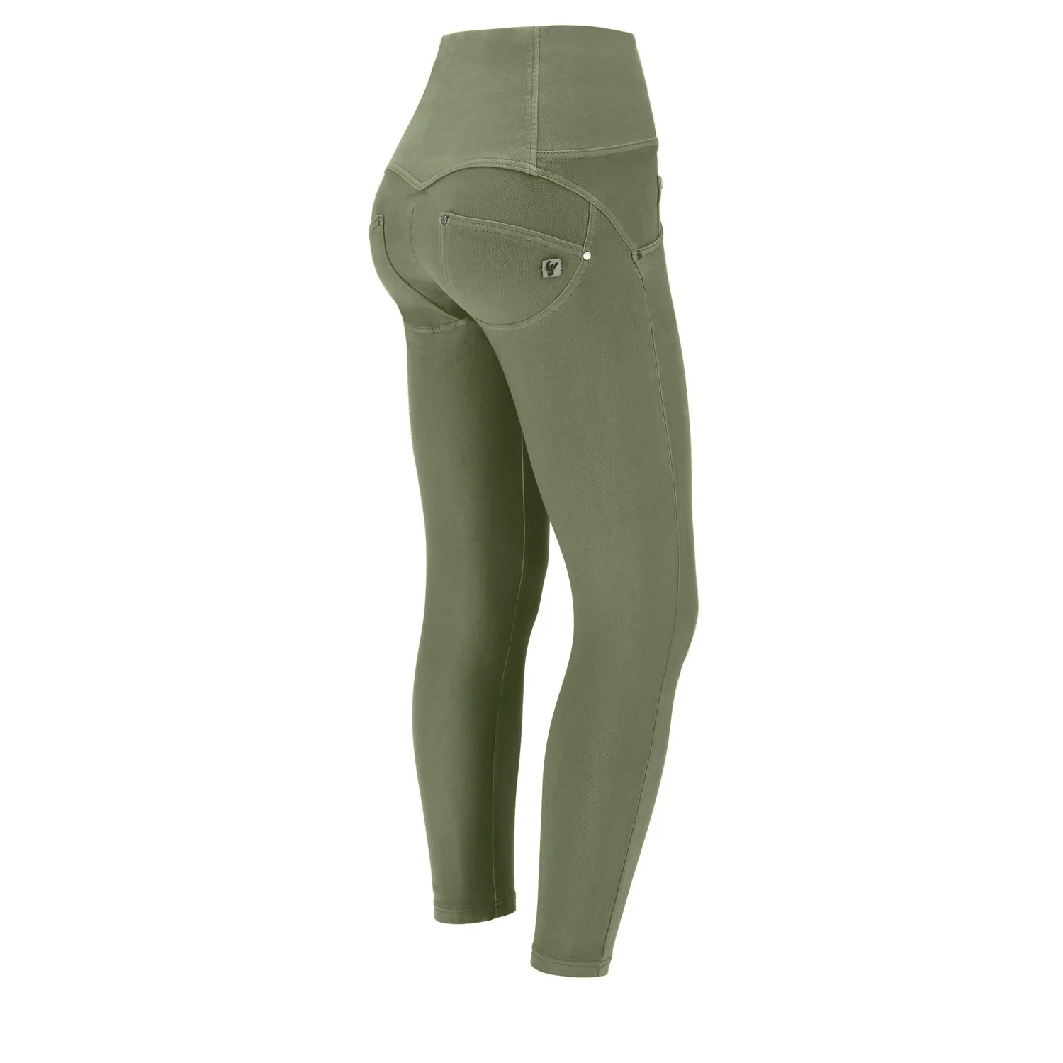 Freddy WR.UP 7/8 Push-up Hose Damen Blue Fog Ripped