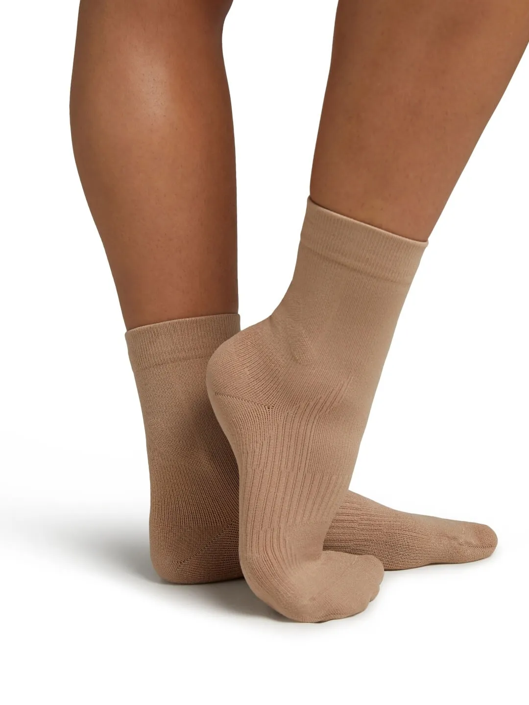 Capezio Lifeknit Sox II Tanzsocken Skintone Kompression