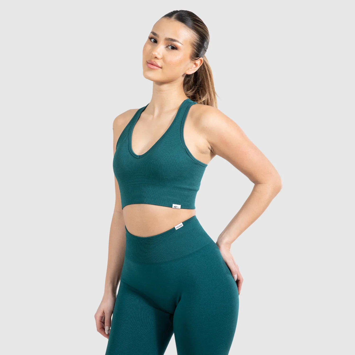 Smilodox Amaze Pro Sport-BH Damen Schwarz Blickdicht