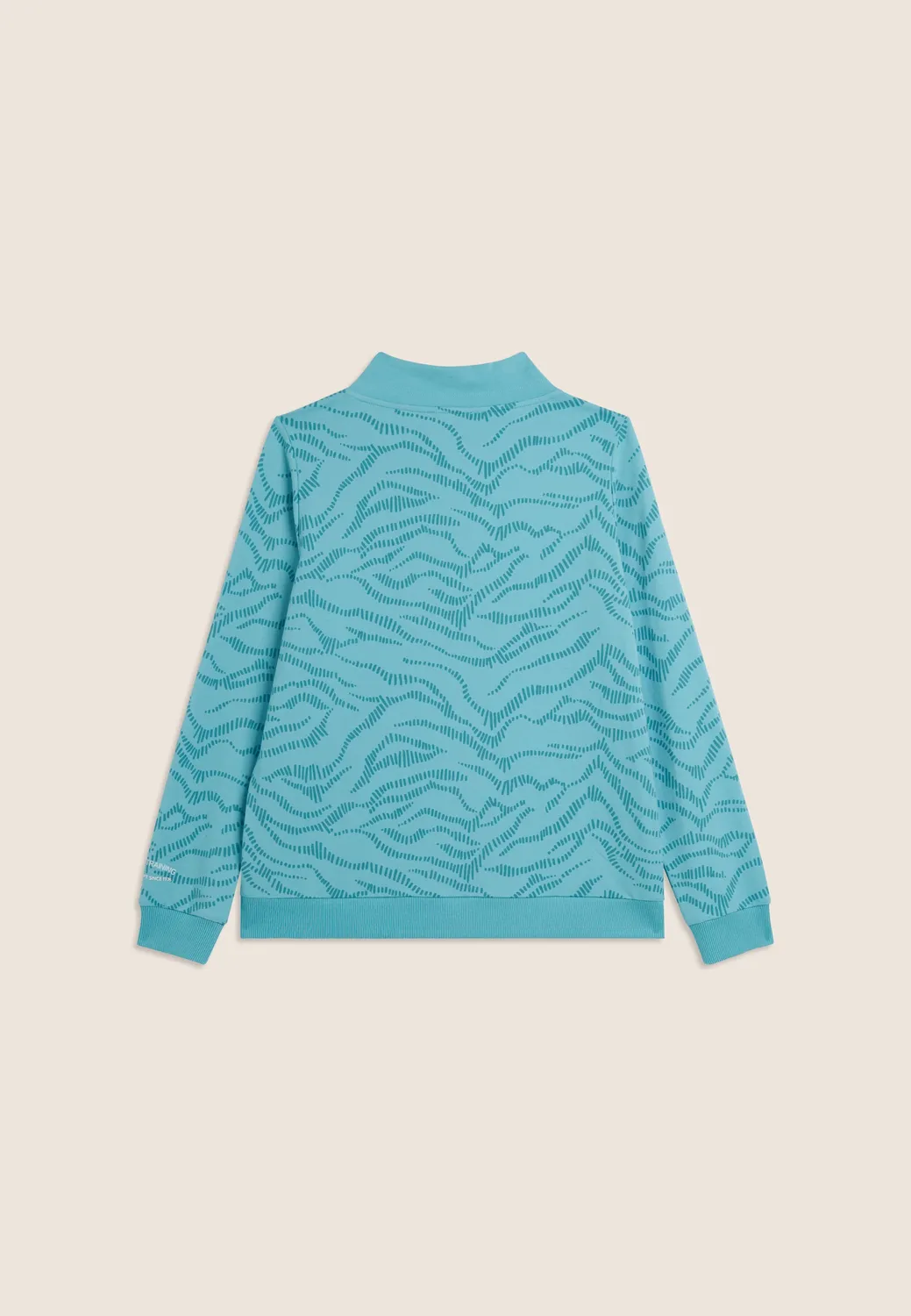 Freddy Cross Sweatshirt Milky Blue French Terry