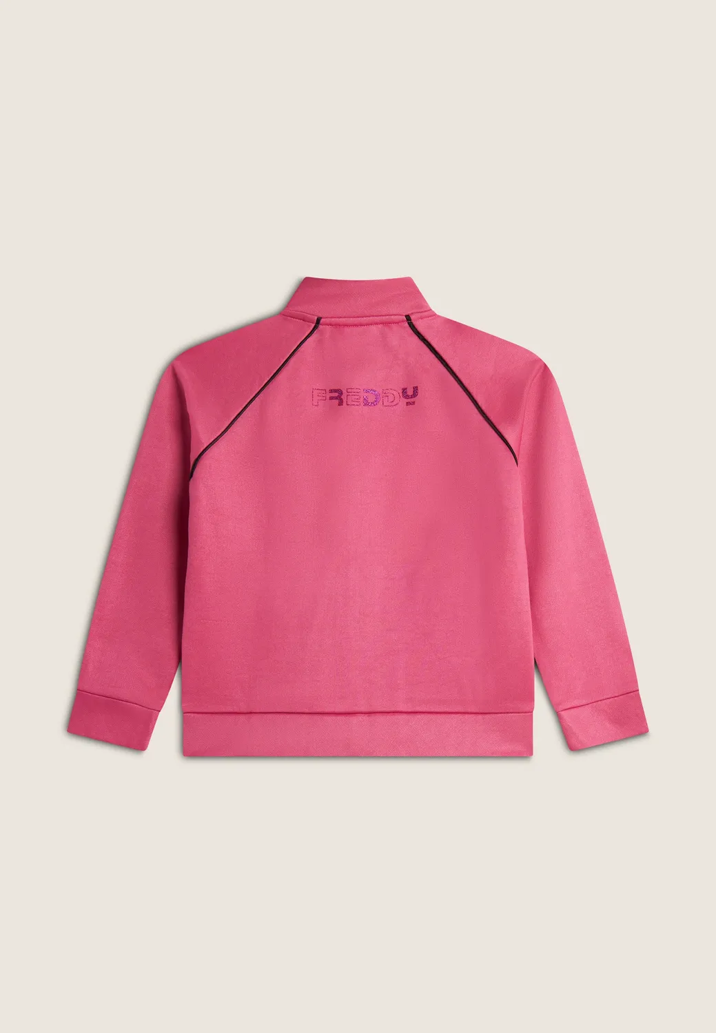 Freddy Sweatjacke Mädchen Rosa Glitterlogo 10 Jahre