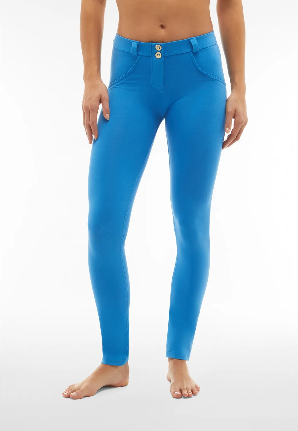 Freddy WR.UP Skinny Hose French Blue Bio-Baumwolle