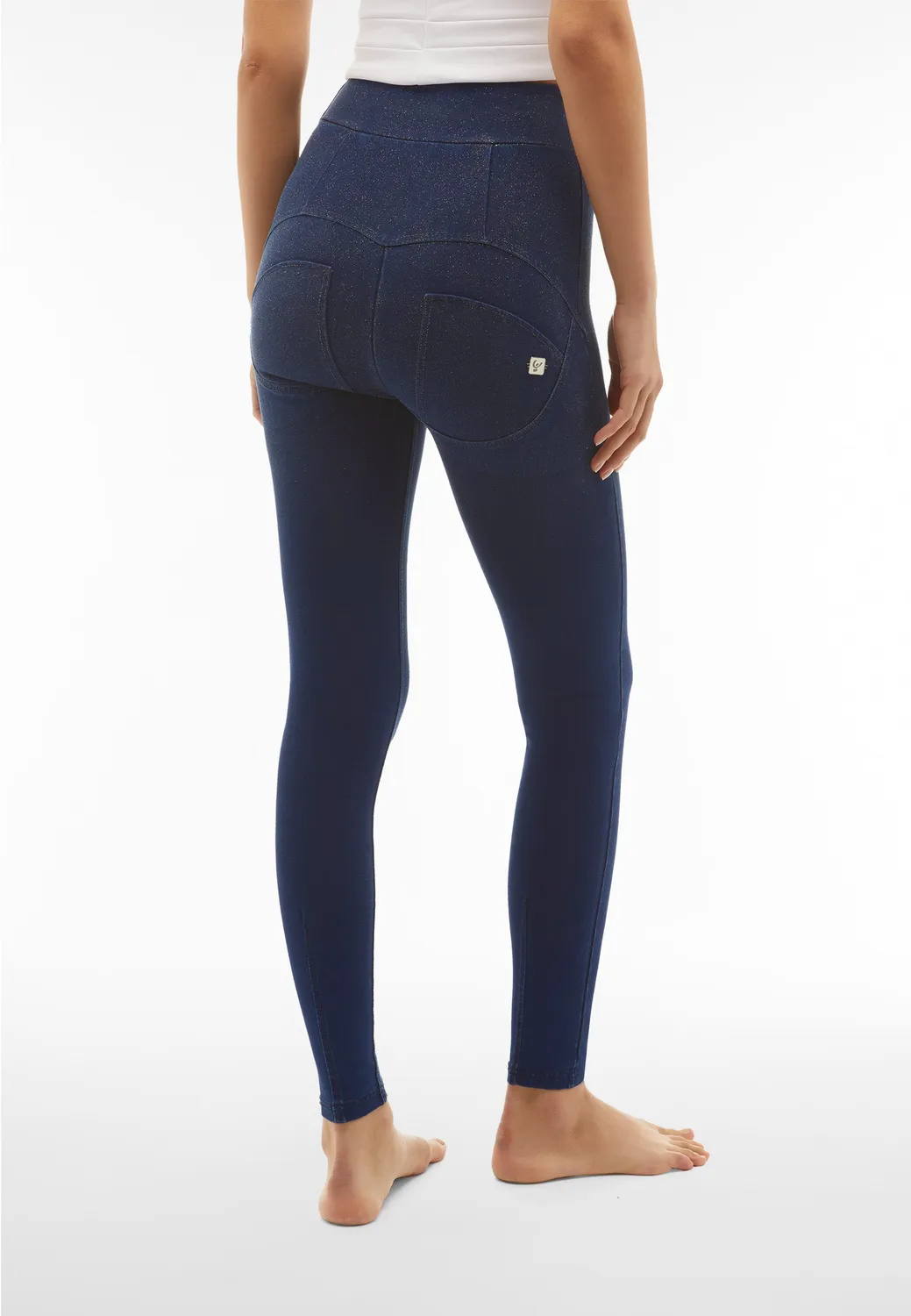 Freddy WR.UP Jeggings High Waist Glitter Dark Jeans